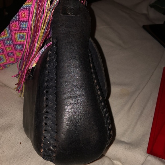 Handmade leather festival bag - Picture 9 of 15